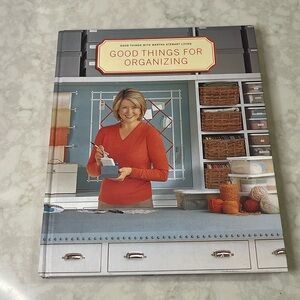 Martha Stewart Living Good Things for Organizing Book 2001 Vintage